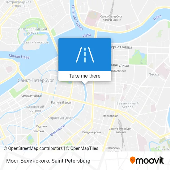 Мост Белинского map