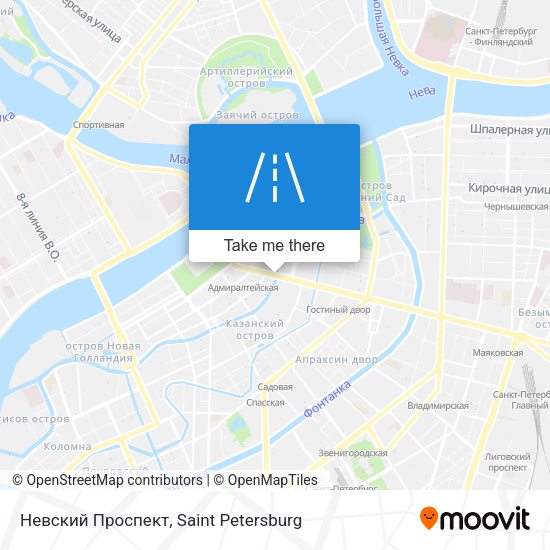 Невский Проспект map
