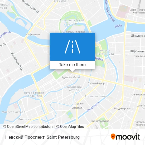 Невский Проспект map