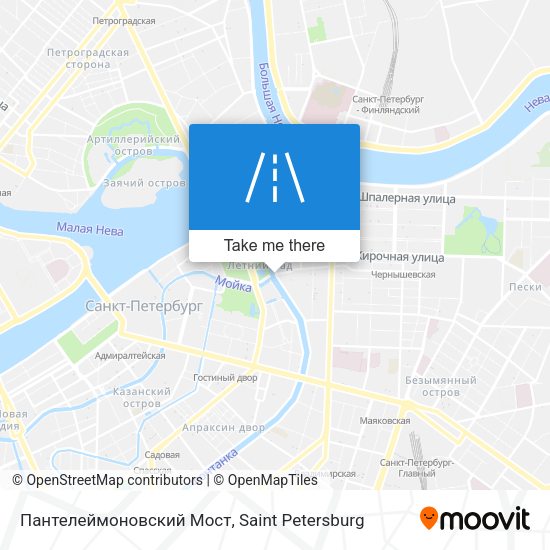 Пантелеймоновский Мост map