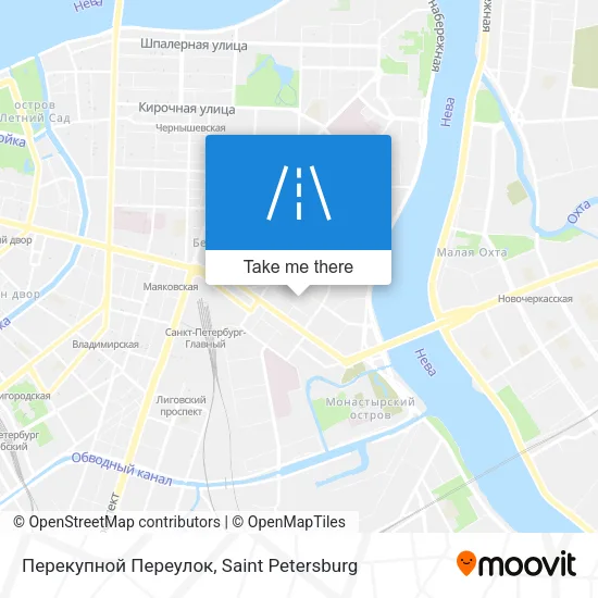Перекупной Переулок map