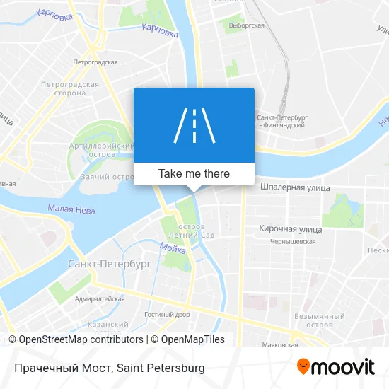 Прачечный Мост map