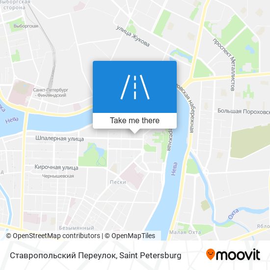 Ставропольский Переулок map