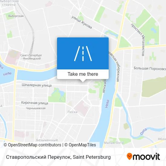 Ставропольский Переулок map
