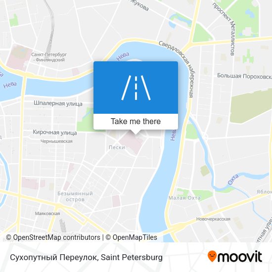 Сухопутный Переулок map