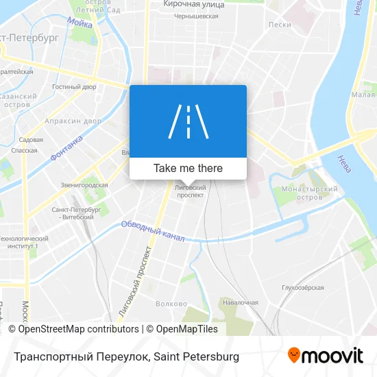 Транспортный Переулок map