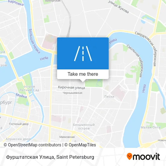 Фурштатская Улица map