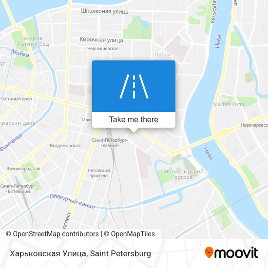 Харьковская Улица map