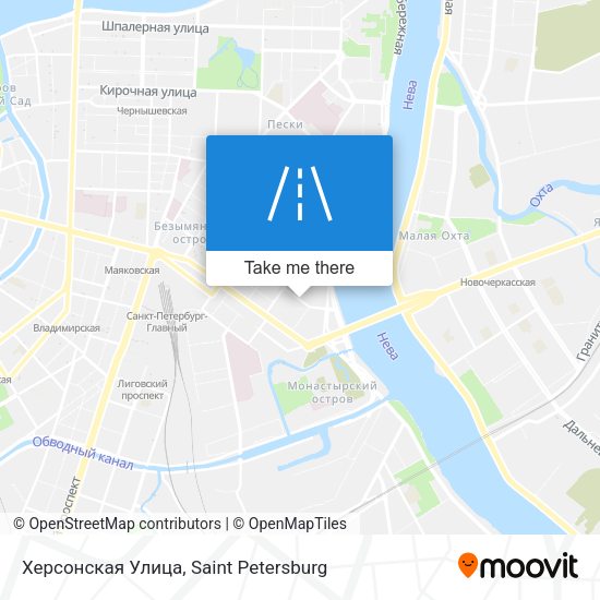 Херсонская Улица map