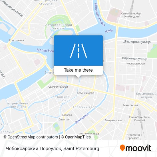 Чебоксарский Переулок map