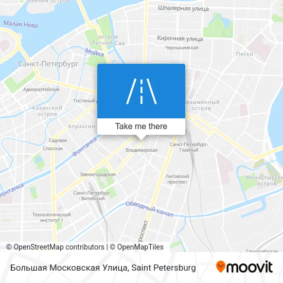 Большая Московская Улица map