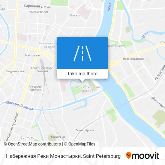 Набережная Реки Монастырки map