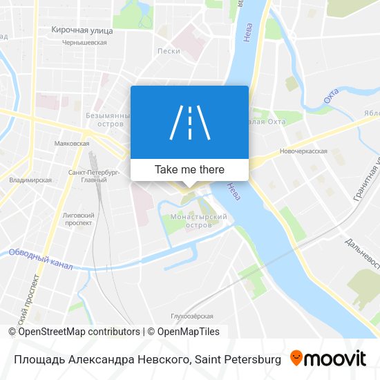 Площадь Александра Невского map
