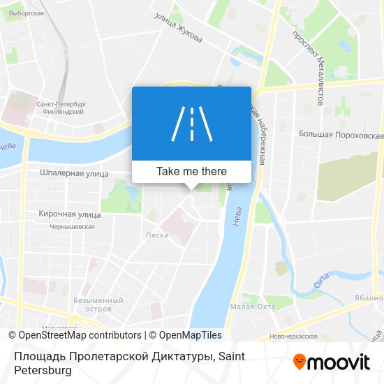 Площадь Пролетарской Диктатуры map