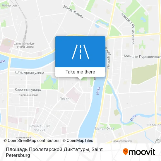 Площадь Пролетарской Диктатуры map