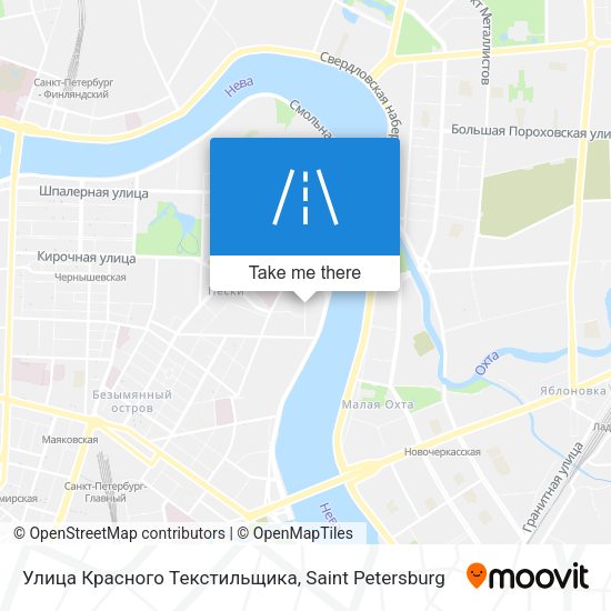 Улица Красного Текстильщика map