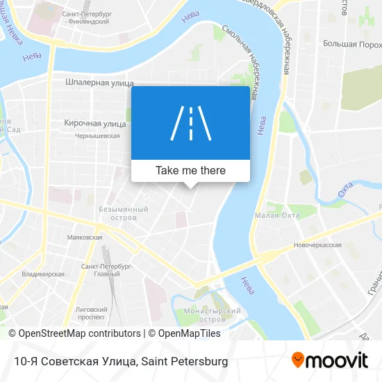 10-Я Советская Улица map