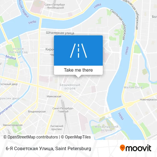 6-Я Советская Улица map