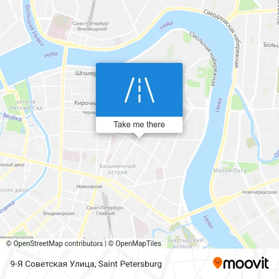 9-Я Советская Улица map