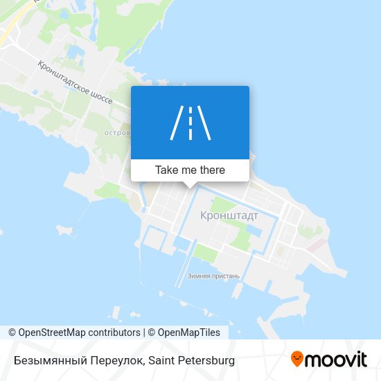 Безымянный Переулок map
