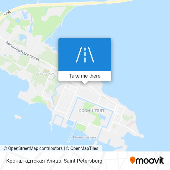Кронштадтская Улица map