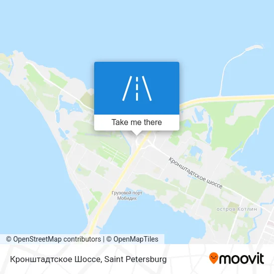 Кронштадтское Шоссе map
