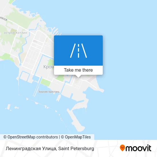 Ленинградская Улица map