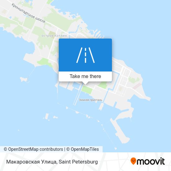 Макаровская Улица map