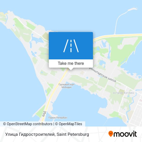 Улица Гидростроителей map