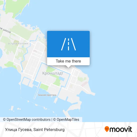 Улица Гусева map