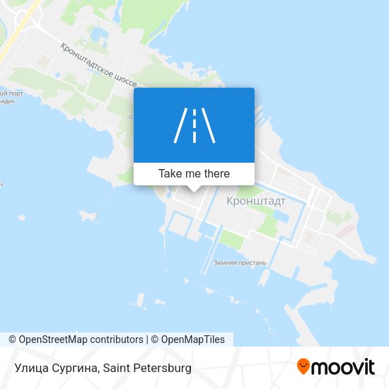 Улица Сургина map