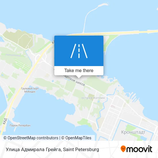 Улица Адмирала Грейга map