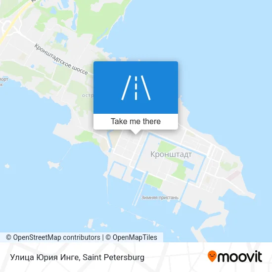 Улица Юрия Инге map