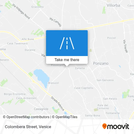 Colombera Street map