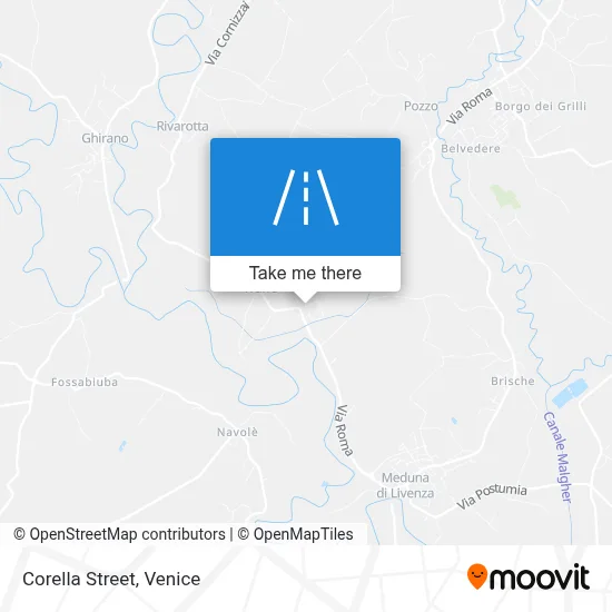 Corella Street map