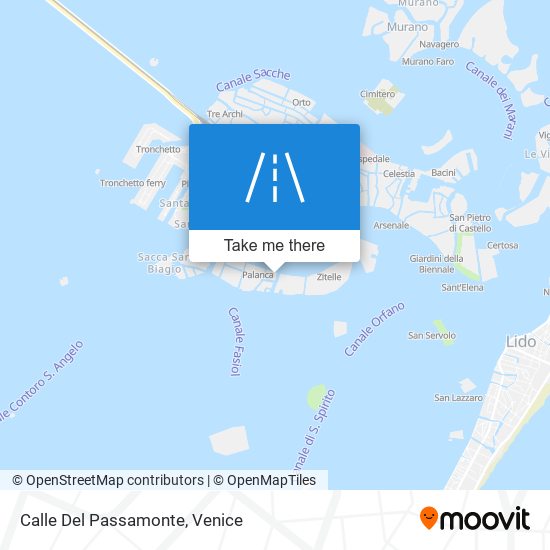 Calle Del Passamonte map