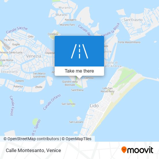 Calle Montesanto map