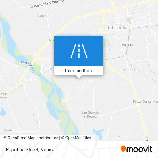 Republic Street map