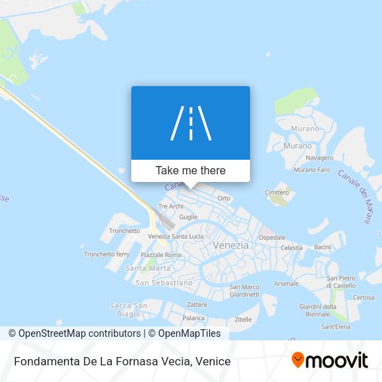 Fondamenta De La Fornasa Vecia map