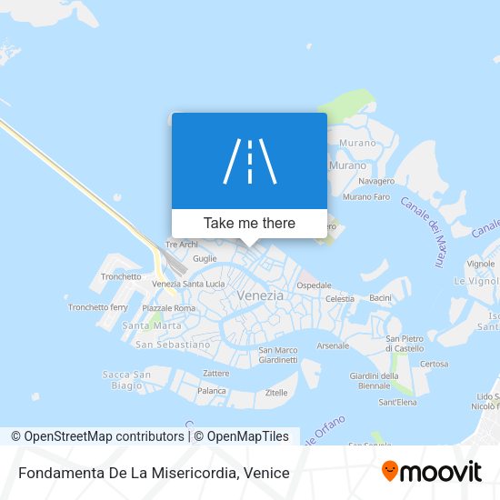 Fondamenta De La Misericordia map