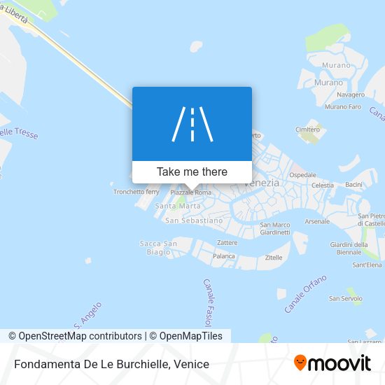 Fondamenta De Le Burchielle map