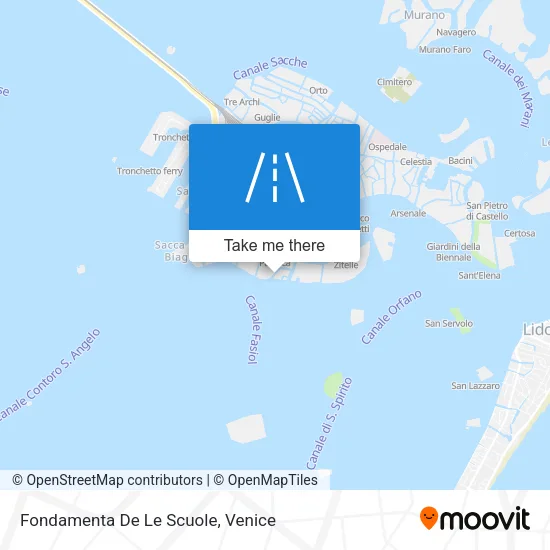 Fondamenta De Le Scuole map