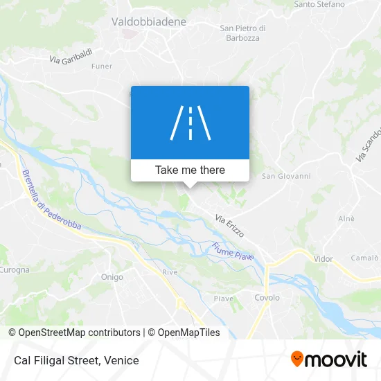 Cal Filigal Street map