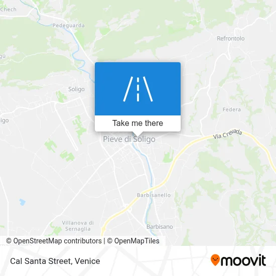 Cal Santa Street map