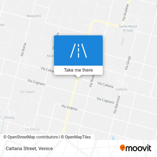 Caltana Street map