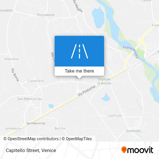Capitello Street map