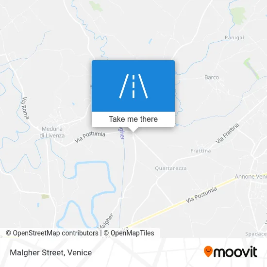 Malgher Street map