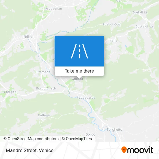 Mandre Street map