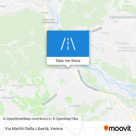 Via Martiri Della Libertà map