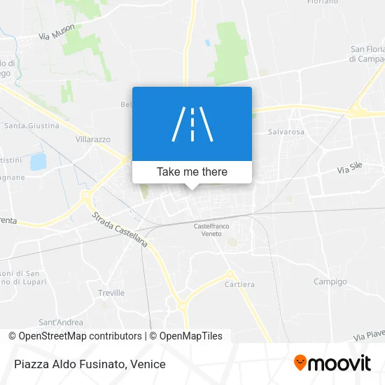 Piazza Aldo Fusinato map